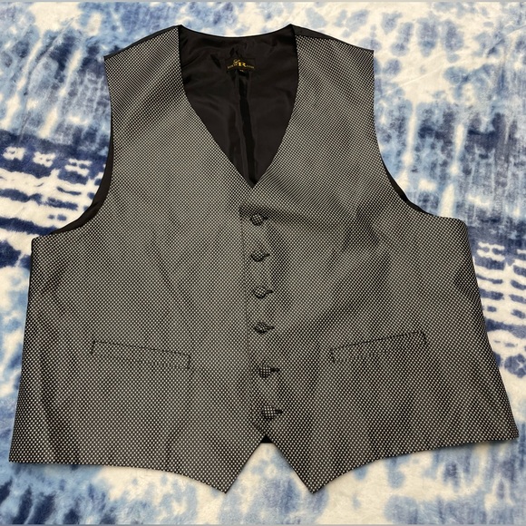 LOUIS ROTH Mens Tuxedo Vest size XL - Picture 2 of 5